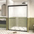 Glass,Easy to Clean,Matte Black (Matte Black, 48" W x 72" H)