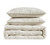 B2EVER Boho Light Beige Quilt Twin Size Bedding Sets with Pillow Sham