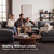 Iroomy Modular Sectional Sofa 3-Seater