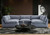 Iroomy Modular Sectional Sofa, Oversized Chenille Cloud Couch