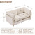 Iroomy Modular Sectional Sofa, Oversized Chenille Cloud Couch