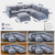 Iroomy Modular Sectional Sofa