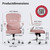TRALT Office Chair - Ergonomic Desk Chair with Adjustable Lumbar Support