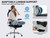 TRALT Ergonomic Office Chair - Desk Chair with Wave High Back Adjustable