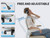 Gaming Chairs Mesh Backrest and PU Leather Seat for Home Reading Chairs