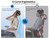 Chair with Wave High Back Adjustable Lumbar Support Computer Chair