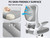 Chair with Wave High Back Adjustable Lumbar Support Computer Chair