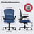 TRALT Office Chair - Ergonomic Desk Chair with Adjustable Lumbar Support
