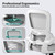 Office Comfortable Lumbar Support (1, White)