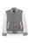 Outerwear Coat with Faux Leather (S - XL), Wool Varsity Bomber Jacket