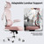 Desk Chair, 330 LBS Home Mesh Office Desk Chairs with Wheels