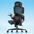 Armrests, Swivel Desk Chair for Long Hours, Black