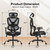 Mesh HighBack Adjustable Headrest Arm Lumbar Support