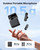 BOYA V30 Wireless Lavalier Microphone for iPhone/Android/PC/Laptop with USB-C Port