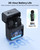 V3 Wireless Lavalier Microphone for iPhone with MFi Certified Lightning Port, 36H Battery Life