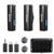 Wireless Lavalier Microphone for iPhone Android Smartphone Camera Noise Cancellation