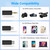 Wireless Lavalier Microphone for iPhone Android Smartphone Camera Noise Cancellation