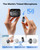 mini 2 Wireless Lavalier Microphones for iPhone 15/16/17 & Android, AI Noise Cancellation, App Control