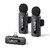 BY-V2 Wireless Microphones for iPhone iPad with MFi Certified Lightning Port, 328ft Range, 9H Battery Life