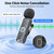BY-V2 Wireless Microphones for iPhone iPad with MFi Certified Lightning Port, 328ft Range, 9H Battery Life