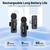 Wireless Microphones for iPhone 17/16/15 & Android/Laptop with USB-C Port, 328ft Range, 9H Battery Life