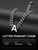 ChainsProMax Initial Letter Necklace for Men Women