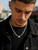 ChainsProMax Initial Letter Necklace for Men Women