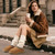 bebealy Genuine Suede Fuzzy Slippers for Women