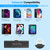 Wireless Lavalier Microphone for iPhone by-XM6 K4 MFi Lightning Plug Play Dual Microphones with Charging Case
