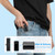Wireless Lavalier Microphone for iPhone by-XM6 K4 MFi Lightning Plug Play Dual Microphones with Charging Case