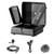 Wireless Lavalier Microphone for iPhone - Plug Play MFi Lightning Microphone with Charging Case