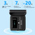 Wireless Lavalier Microphone for iPhone - Plug Play MFi Lightning Microphone with Charging Case