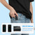 Wireless Lavalier Microphone, by-XM6 K1 2.4G Compact Professional Lapel Mic with Rechargeable Charging Case