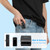 Lightning Wireless Lavalier Microphone for iPhone13 iPad with Charging Case