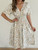 Womens Midi Floral Dress