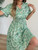 Womens Midi Floral Dress