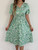Womens Midi Floral Dress
