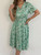 Womens Midi Floral Dress