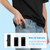 XM6-S4 Wireless Lavalier Microphone for iPhone/iPad, 2.4GHz Wireless Lapel Mic with OLED Display