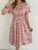 Womens Midi Floral Dress