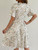 Womens Midi Floral Dress