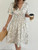 Womens Midi Floral Dress