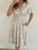 Womens Midi Floral Dress