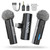 Wireless Lavalier Microphone for iPhone Camera Android, Clip on Mic, 48 KHz 24 Bit, 6mm Mic, 1000ft