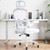 Chair,Ultra Thick Spring Cushion Desk Chair,White