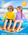 Boys' Long Sleeve Rash Guard, UPF 50+ Swim Shirt Toddler Kids