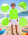 UPF 50+ Swim Shirt Toddler Kids, SPF UV Sun Protection Water Shirts