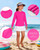 Boys' Long Sleeve Rash Guard, UPF 50+ Swim Shirt Toddler Kids