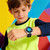 Digital Kids Watch 30 M Waterproof, 7 Color Lights Time Teaching Watch