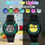 Digital Kids Watch 30 M Waterproof, 7 Color Lights Time Teaching Watch Easy to Read